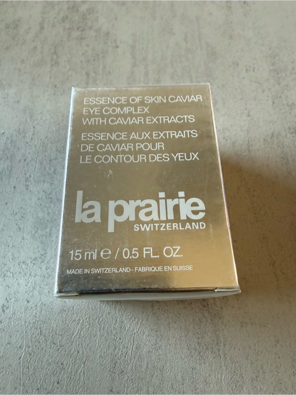 La Prairie Eye Complex in Silver Packaging